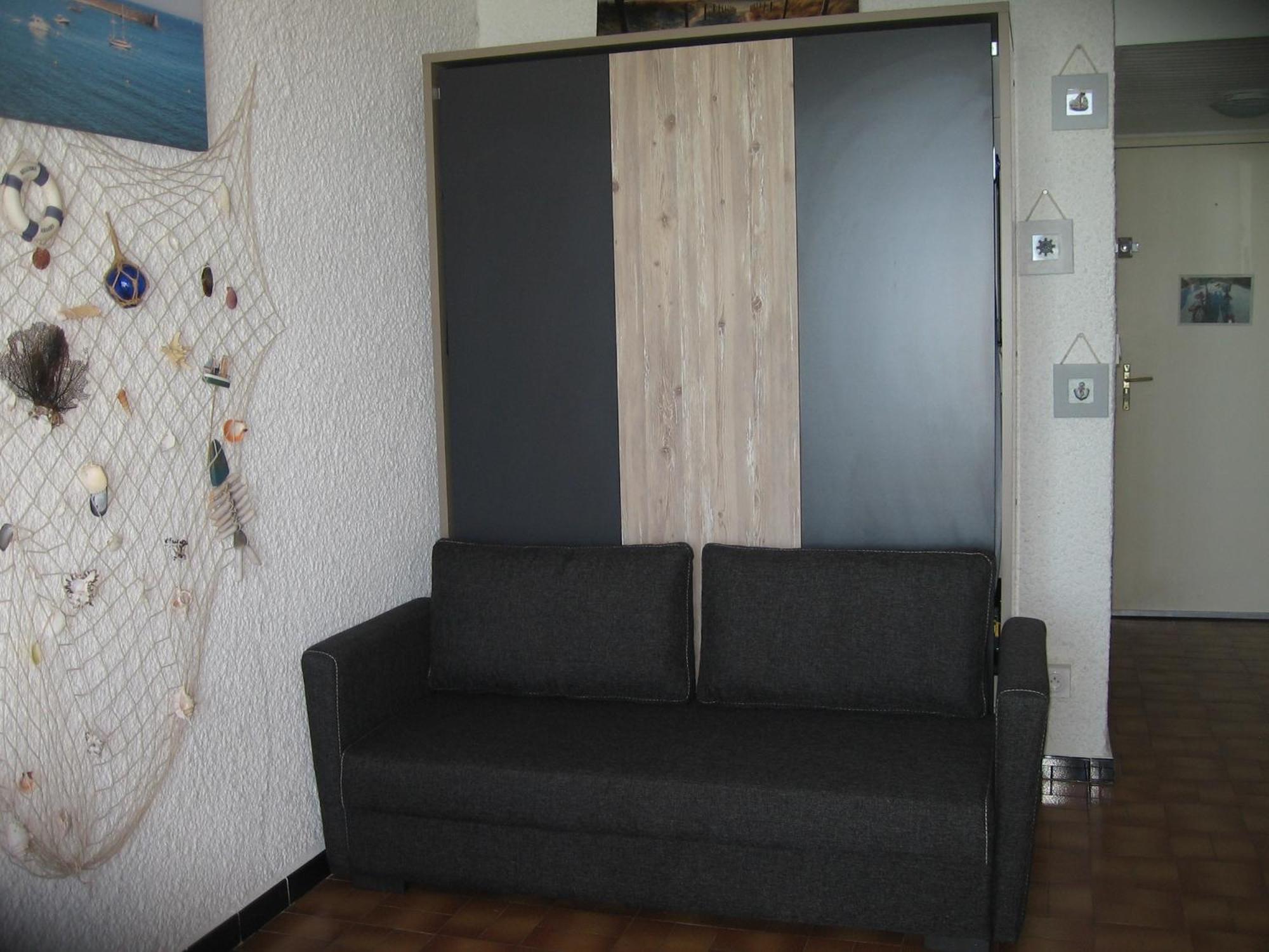Studio Vue Sur La Mer Au 6Eme Et Dernier Etage Canet-en-Roussillon Exteriör bild