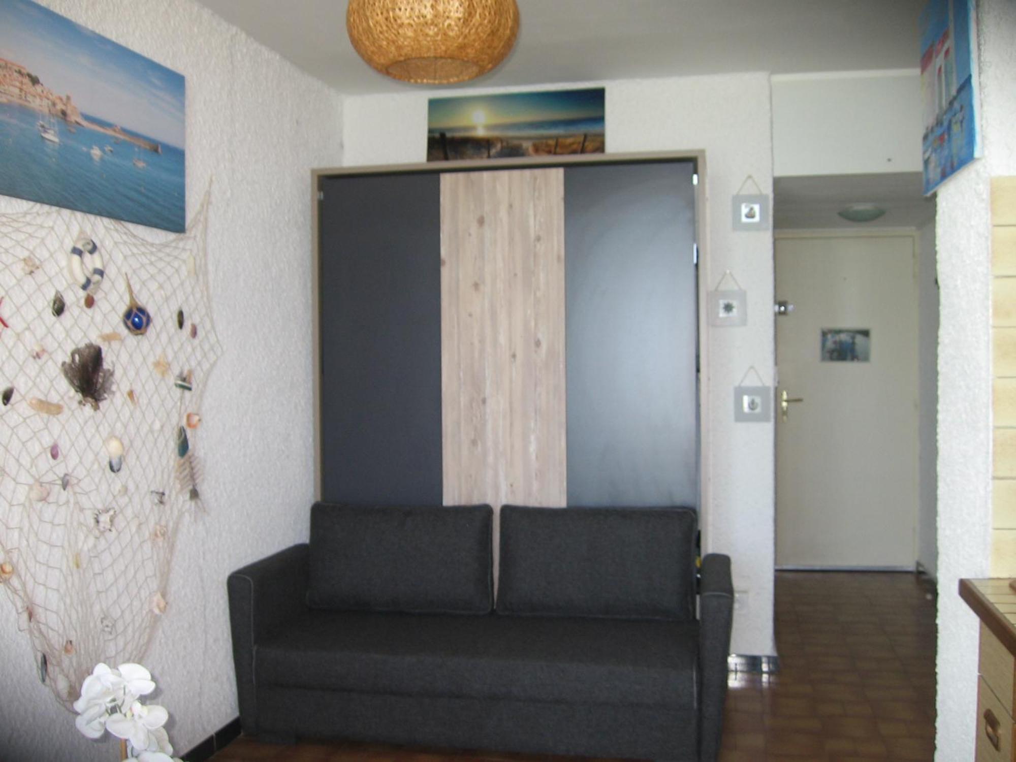 Studio Vue Sur La Mer Au 6Eme Et Dernier Etage Canet-en-Roussillon Exteriör bild