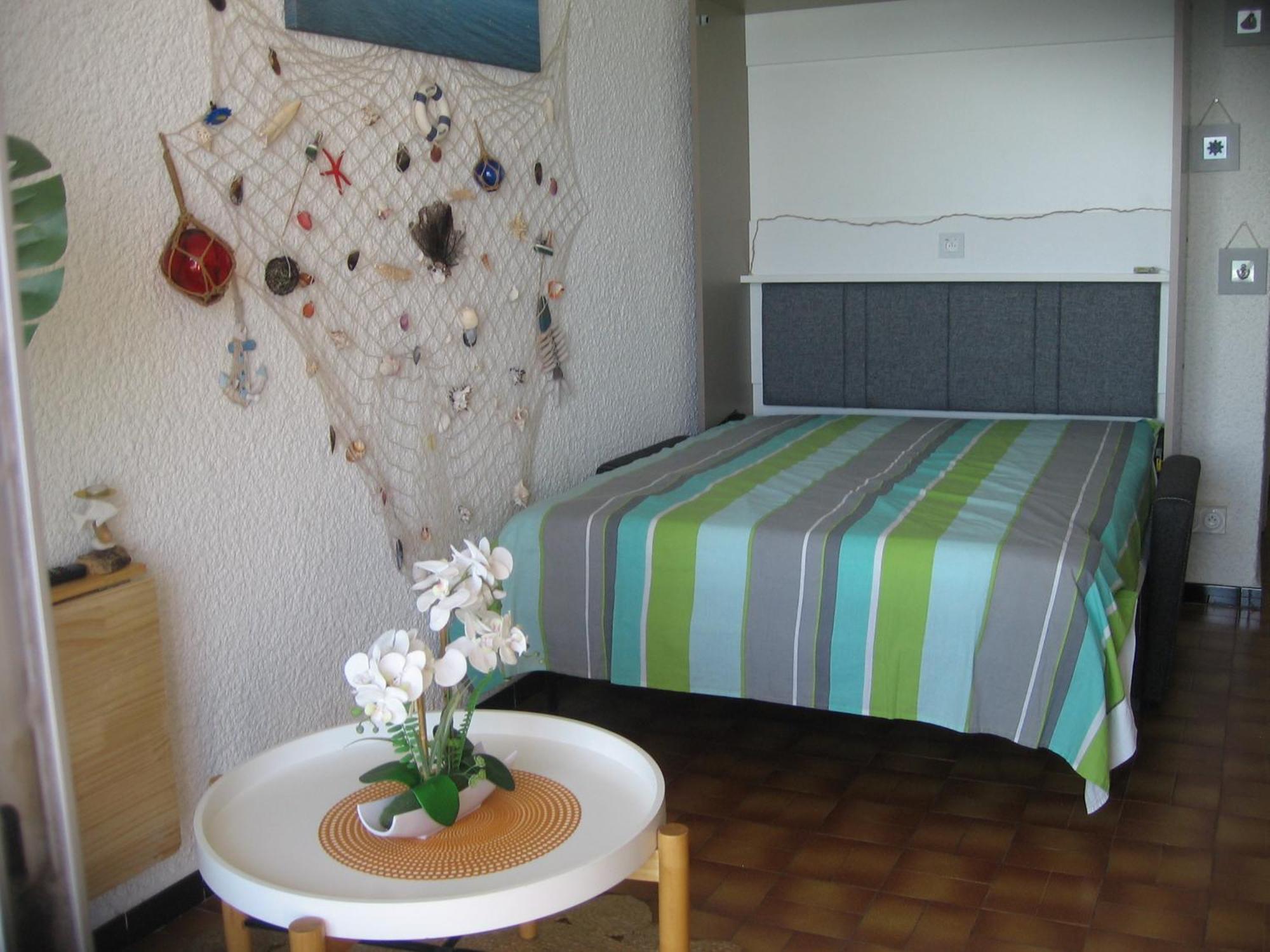 Studio Vue Sur La Mer Au 6Eme Et Dernier Etage Canet-en-Roussillon Exteriör bild