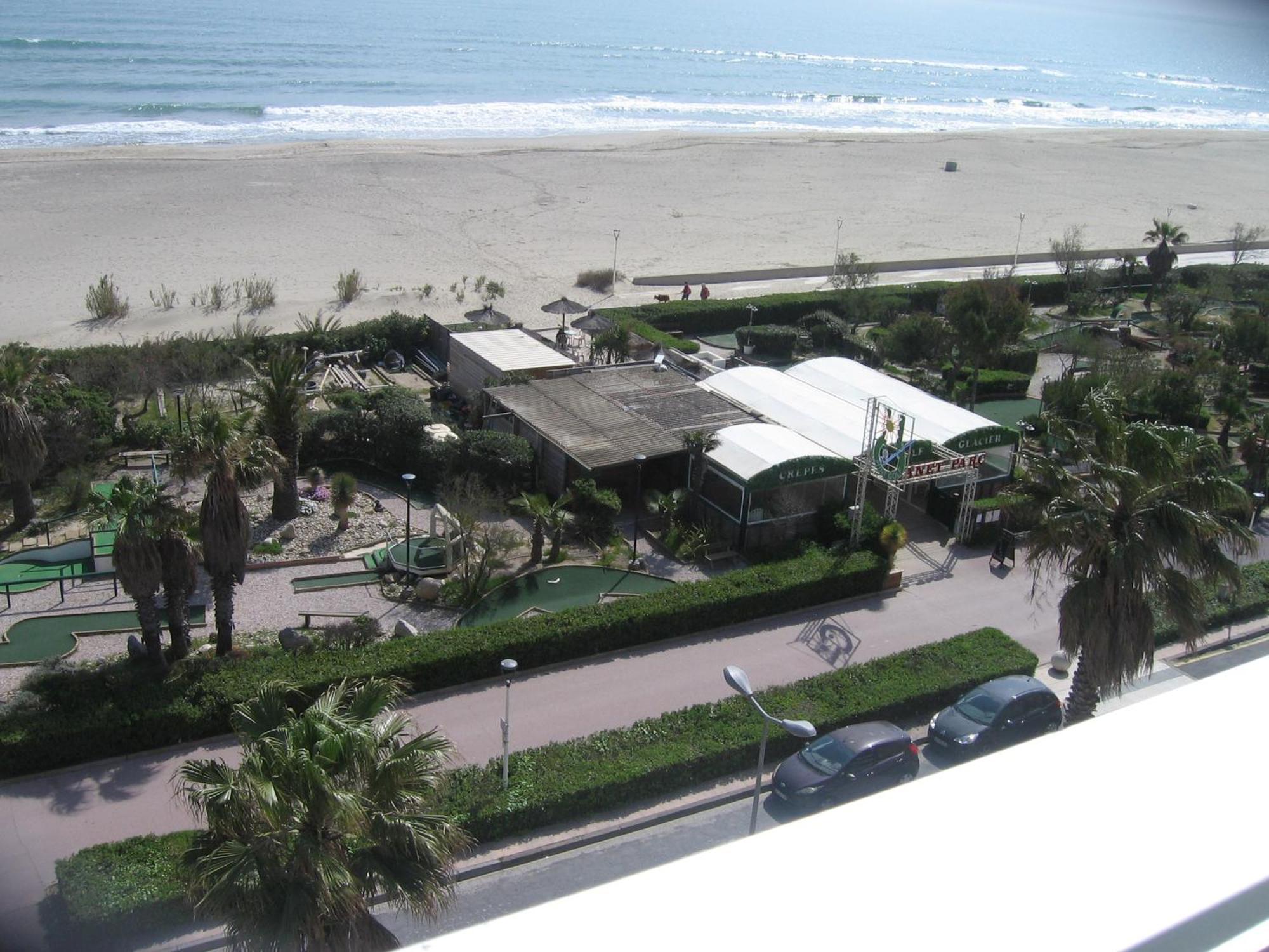Studio Vue Sur La Mer Au 6Eme Et Dernier Etage Canet-en-Roussillon Exteriör bild